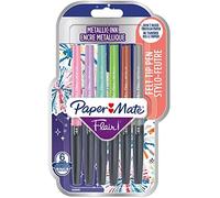 Paper mate 95239 blíster 6 rotuladores flair nylon multicolor, metall