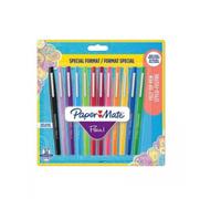 Paper-Mate Bolígrafo Flair M 0,7 mm – 12 unidades – Blister