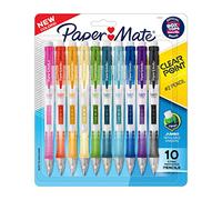 Paper Mate Clearpoint Pencils, HB #2 plomo (0,7 mm), varios colores de barril, 10 unidades