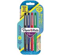 Paper-Mate Bolígrafos de punta de fieltro Flair color 4 unidades