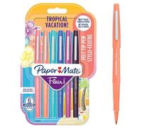 Paper-Mate Rotulador Flair M - Punta media 1,1 mm - Colores Tropical, paquete 6