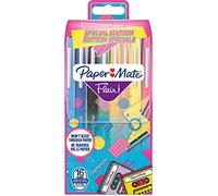 Paper-Mate rotuladores Flair punta mediana (0,7 mm) colores Retro surtidos paquete de 16