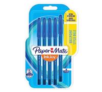 Paper Mate InkJoy 100ST bolígrafos | punta fina (0,7 mm)| tinta azul | paquete de 5