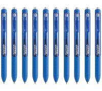 Paper Mate InkJoy - Bolígrafos retráctiles de gel, punta media de 0,7 mm, tinta azul, paquete de 10