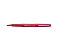 Paper-Mate Bolígrafos de fieltro Flair Original de nailon Punta media Lote de 3 Rojo