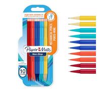 Paper-Mate Portaminas Non-Stop 0,7 mm HB n.º 2, colores surtidos, paquete de 10