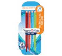 Paper Mate Non-Stop portaminas0,7 mmHB del n.º 2cuerpo disponible en colores fluorescentes surtidospaquete de 4