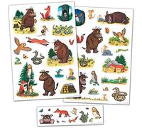 Paper Projects The Gruffalo-Pegatinas Decorativas de Vinilo para Pared, Decorar dormitorios y Muebles de niños, Multicolor/Bordes Transparentes, Varios tamaños