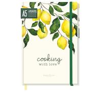 paper&you® JournalA5 dotted - Cuaderno con puntos "Cooking with Love"