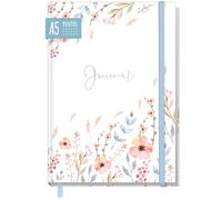 paper&you® JournalA5 dotted - Cuaderno con puntos "Flores dulces"