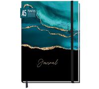 paper&you® JournalA5 dotted - Cuaderno con puntos "turquesa brillante"