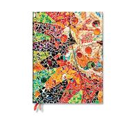 Paperblanks 2026 Gaudi's Sun Gaudi's Mosaics 12-Month Planner Ultra Day-At-A-Time Wrap 416 Pg 80 GSM