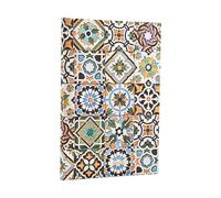 Paperblanks | 2026 Pernengarten | Bordado de la ópera de Pekín | Calendario de 12 meses | Ultra | Vertical | con solapa | 160 Pg | 100 GSM