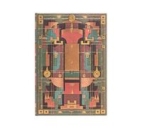Paperblanks Agenda 13 Meses 2025, El Foso del León, Midi, Apaisado, Cierre con Banda Elástica