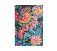 Paperblanks Agenda 13 Meses 2025, Luz de Luna, Mini, Apaisado, Cierre con Banda Elástica