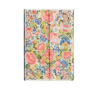 Paperblanks Agenda 18 Meses 2025, Jardín de los Perales, Mini, Apaisado, Con Solapa