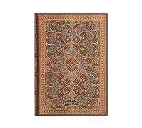 Paperblanks Agenda 18 Meses 2025, Restauración, Midi, Apaisado, Cierre con Banda Elástica