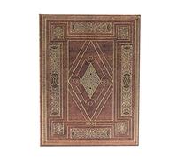 Paperblanks Agende 12 Mesi 2025 | First Folio | Ultra | Verticale | Chiusura con Fascia Elastica
