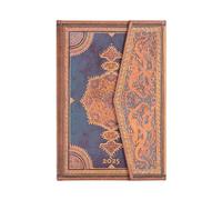 Paperblanks Agende 12 Mesi 2025 | Indaco Safavita | Mini | Orizzontale | Chiusura Magnetica