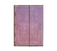 Paperblanks Agende de 12 Meses 2024 Marie Curie, La Ciencia de la Radiactividad, Day-at-a-Time - Mini (140 x 100), Español