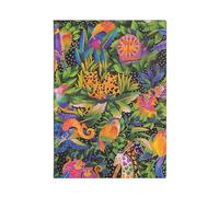 Paperblanks Cuaderno de tapa blanda Flexi Canción de la Jungla Rayado Midi