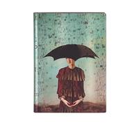 Paperblanks Cuadernos de Tapa Blanda Flexi Lluvia de Letras | Liso. | Midi (130 × 180 mm)