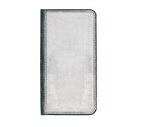 Paperblanks – Cuaderno de tapa dura Sílex Blanco, rayado y delgado (90 × 180 mm)