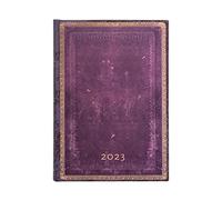Paperblanks Diarios 12 Meses 2023 Anémona | Horizontal | Mediodía (130 × 180 mm)