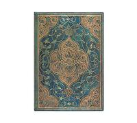 Paperblanks Diarios 13 Meses 2022-2023 Crónicas Turquesas | Horizontal | Mediodía (130 × 180 mm)
