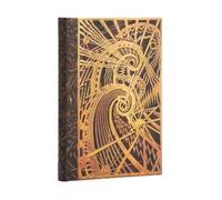 Paperblanks The Chanin Spiral (New York Deco) Mini Lined Hardcover J (Tapa dura)