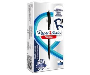 Papermate 2109251 PAPER MATE Radierbare Kulli REPLAY 12er Schachtel s. M 1.0mm