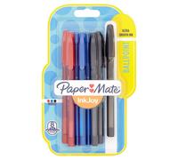 Papermate inkjoy 100 st negro, azul, rojo bolígrafo medio 8 pieza(s)