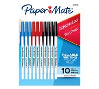Papermate Kilometrico Bolígrafos medianos, barril suave y de fácil agarre, paque