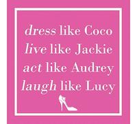 Paperproducts Design 1252448 Dress Like Coco Beverage Servilletas de papel, color rosa