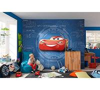 Papier Fototapete - Cars3 Blueprint - Größe 368 x 254 cm