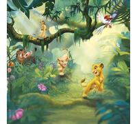 Papier Fototapete - Lion King Jungle - Größe 368 x 254 cm