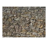 Papier Fototapete - Stone Wall - Größe 368 x 254 cm