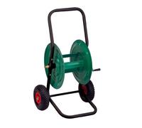 SANCO STORE - PAPILLON Carro Portamangueras Acero 80 Metros Rueda Neumática