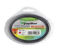 Papillon Hilo para desbrozadoras Cuadrado Professional Ø 3,0 mm Nylon y aluminio Rollo 10 metros
