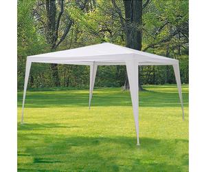 Papillon pergola desmontable blanca, 3x3 metros