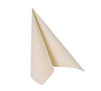 PAPSTAR 11621 Royal Collection - 50 servilletas (Pliegue 1/4, 40 x 40 cm), Color champán
