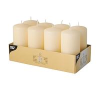 Papstar 17981 Set de diámetro 50 x 100 mm, 8 pcs, crema