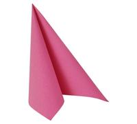 Papstar Royal Collection #81747, Pliegue 1/4, 40 cm x 40 cm, Color Fucsia, 1 Paquete de 50 Unidades