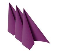 PAPSTAR servilletas, Papel, Morado, 40 x 40cm, 50 (Paquete de 3)