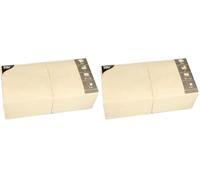 Papstar Tissue-Serviette 3-Lag 1/4Falz EME 33x33cm 250 St VE:1 (Paquete de 2)