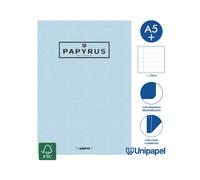 Papyrus - LIBRETA GRAPADA GOFRADA A5+ 48 HOJAS 90GR. 1 LINEA COLORES SURTIDOS PAPYRUS 88430699 - Color no elegible 88430699