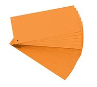 Paquet 100 Fiches Intercalaires Horizontales Unies Perforees Nature Future - 105x240mm
