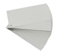 Paquet 100 Fiches Intercalaires Horizontales Unies Perforees Nature Future - 105x240mm