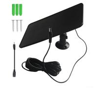 Paquete de 1 panel solar de 6 W para cámara de seguridad de timbre de puerta, 21.5% monocristalino de alta on cable de 5 m, salida de 5 V para Arlo para BLINK para EUFY para REOLINK