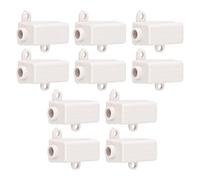 Paquete de 10 Bloques de terminales Tipo T de Alta Potencia ABS, Divisor de Cable de línea Principal sin roturas, Conector de Cable de 400V 60A